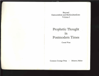 Prophetic Thought in Postmodern Times.pdf